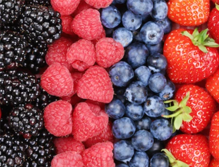 Mirtilli, lamponi, more e fragole: scopri le proprietà dei frutti rossi!