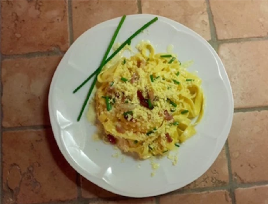 Women's Day Recipe: Tagliatelle Mimosa!