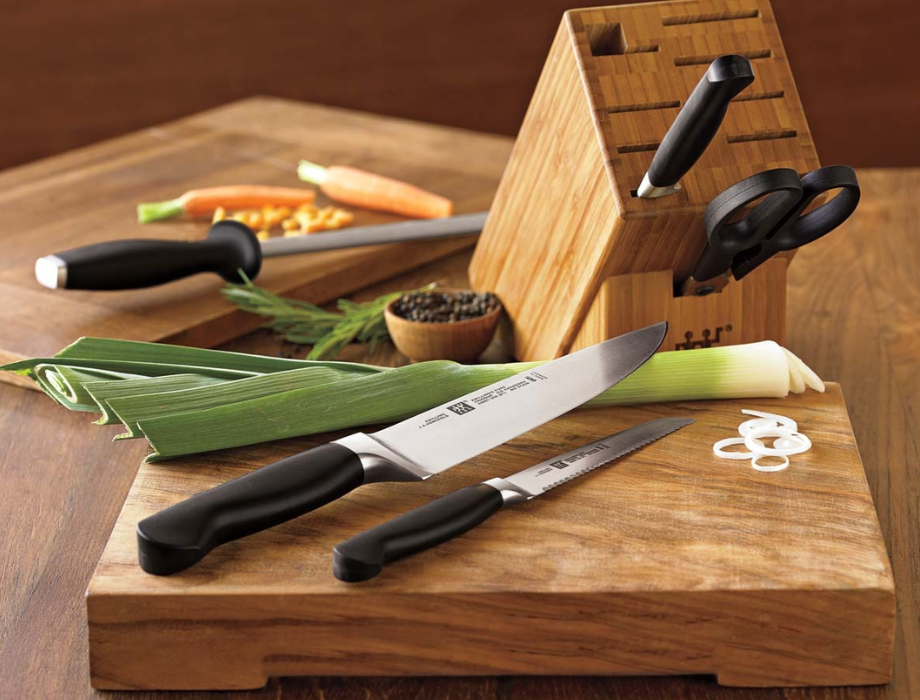 Set di coltelli 3 pezzi da cucina serie Professional S di Zwilling