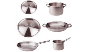 Pot sets aluinox for induction