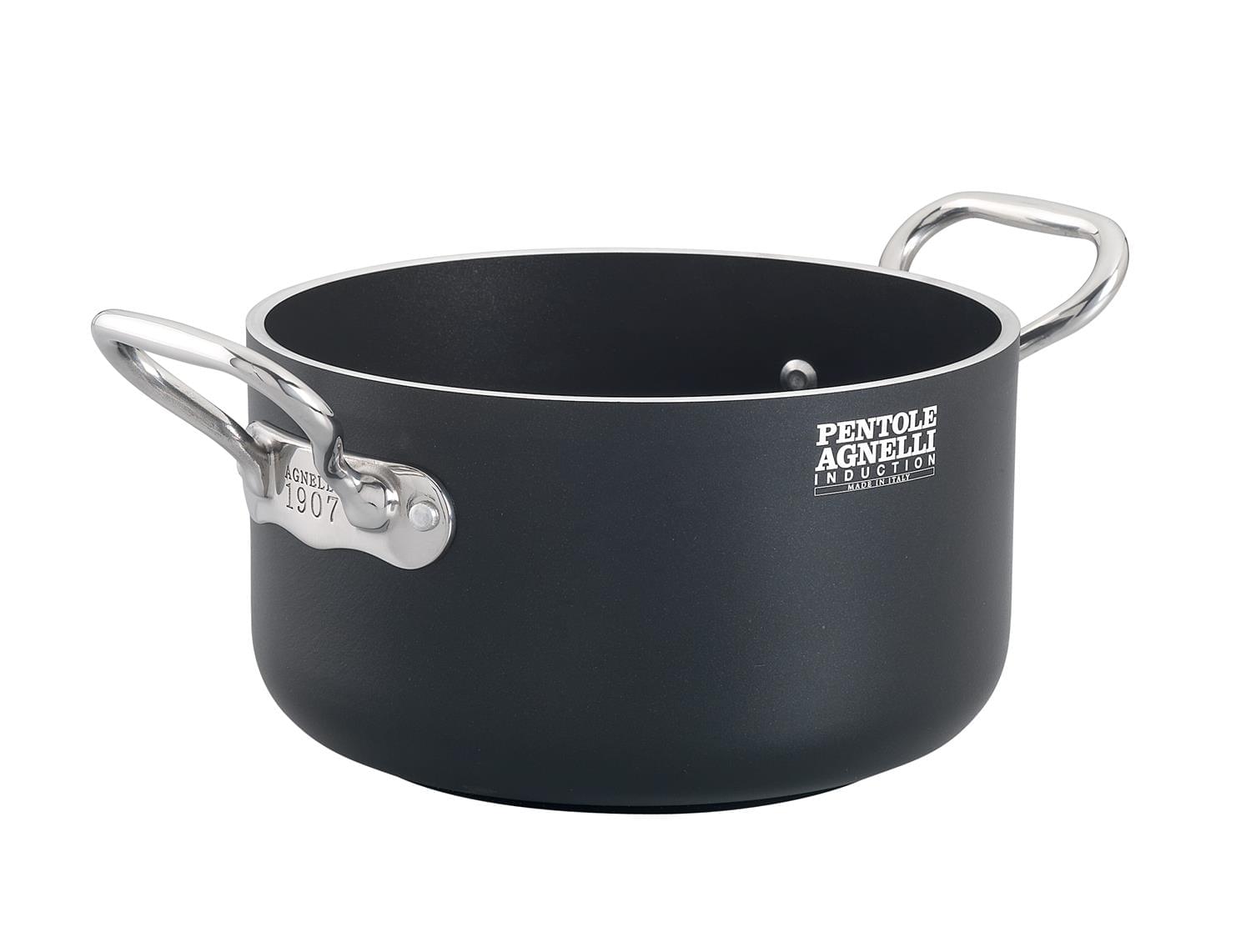 Agnelli Induction Copper 3 Saucepan With Stainless Steel Handle, 5.9-Q –  AgnelliUSAShop