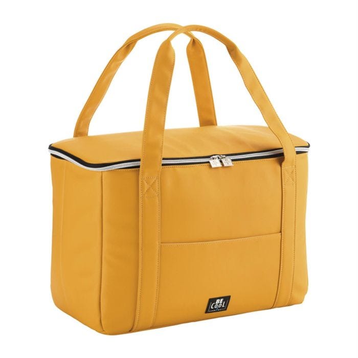 Borsa termica Sunrise Yellow, grande 44x22x29cm Be Cool