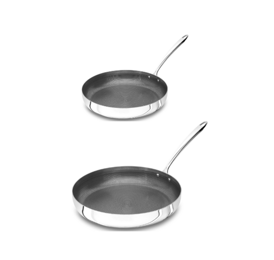 Padella Alu-inox 1907 per induzione con interno acidato e antiaderente  PTFE, diam. 32cm