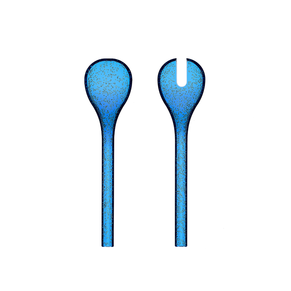 Salad servers Memento Synth methacrylate, Blue